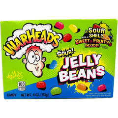 Warheads - Sour Jelly Beans (113g box)