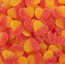 Peach Hearts - Trolli (100g Approx)