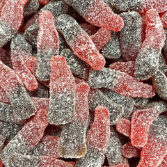 Fizzy Cherry Cola Bottles - Kingsway UK (100g Approx)