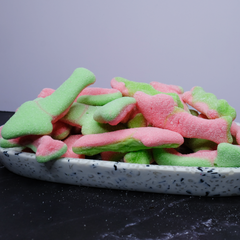 Freeze Dried Watermelon Sharks (Bulk)