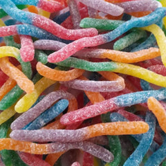 Sour Gloworms - NZ Rainbow Confectionery (100g Approx)