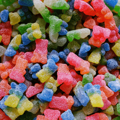 Trolli - Super Sour Bears (100g Approx) - Sweet Freeze