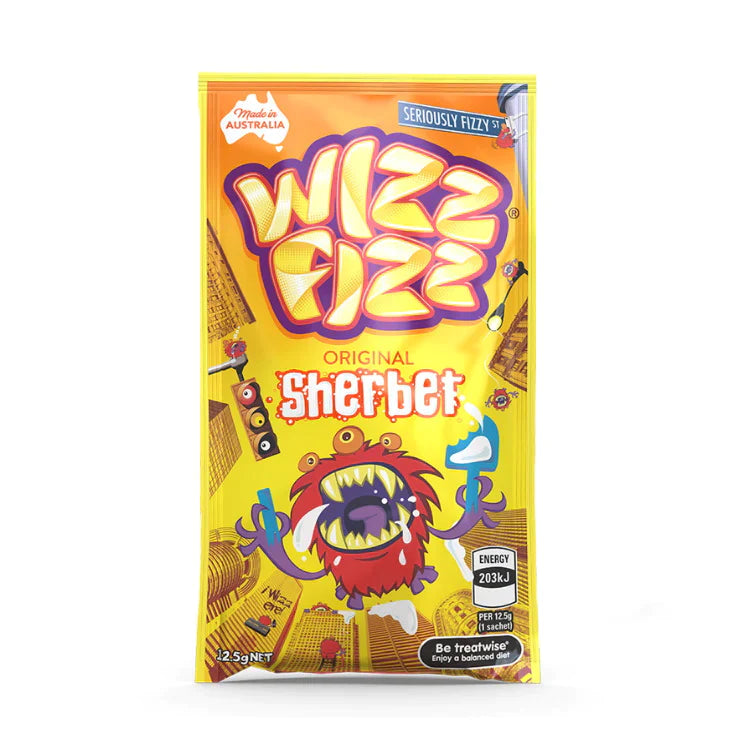 Wizz Fizz - Original Sherbet (12.5g) - Sweet Freeze